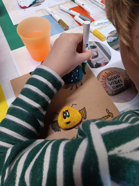 Little moments - Kidsevent 28/03 Workshop Creatief met stenen. 16u30 - Studio Glitter & Goud @ Perron Noord (Brasschaat)